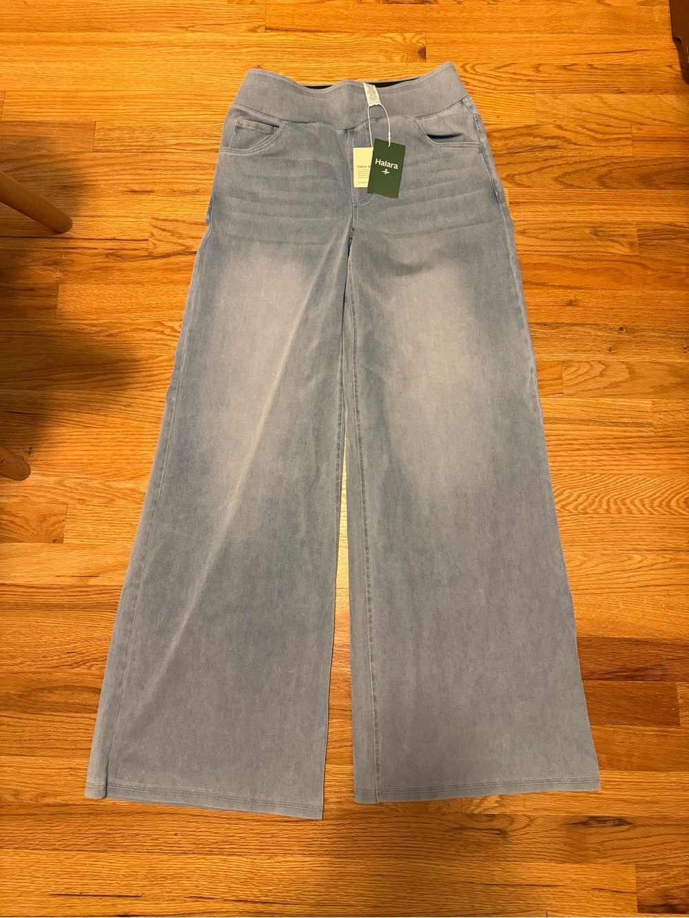 Halara Light Wash Wide Leg Jeans Tall